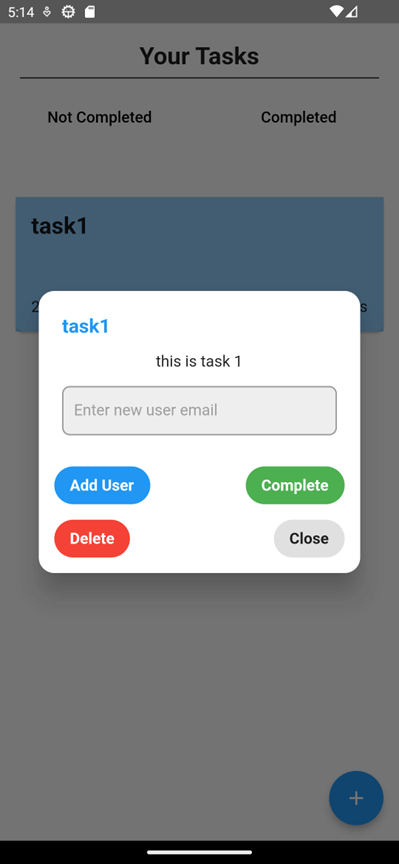 Task Management app